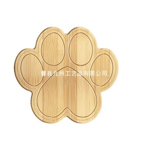 Bandeja de bambú con forma de cangrejo para niños, para comida, refrigerios, postres, uso doméstico en la cocina, tabla de cortar - Product Image 5