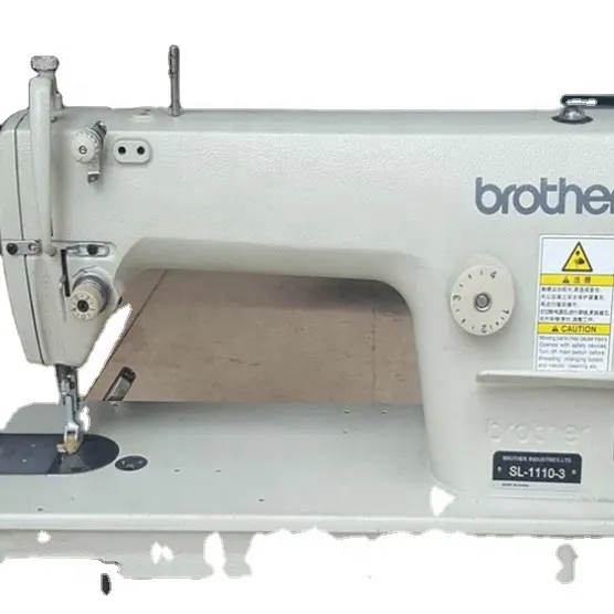 Original utilisé en bon état Brother 1110 Machine à point noué à aiguille unique en stock