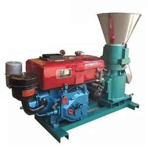 PENG MEI Diesel household medium and large fish, chicken, pig, poultry, livestock, cattle, horses, sheep feed granulator