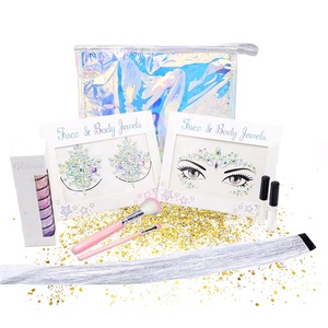 สติกเกอร์ลายสักติดหน้าอกประดับคริสตัลสติกเกอร์อัญมณีติดหน้าอกหัวนมแบบชั่วคราวสติกเกอร์อัญมณีประดับพลอยเทียม - Product Image 5