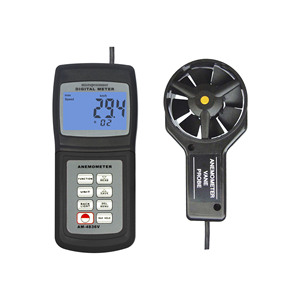 디지털 바람개비 풍속계 풍속 측정 장치 AM-4836V - Product Image 1