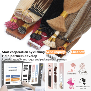 Bande Invisible Extension de Cheveux en Vrac Clip en Ketatin Y U K Nano Flat I Tip Extensions de Cheveux Humains Outils Genius Trame Extensions de Cheveux - Product Image 5