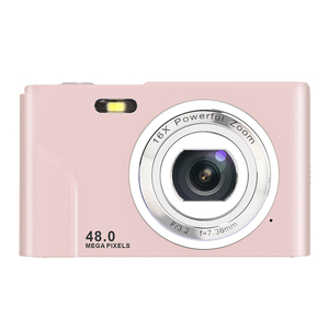 Autofocus Digital <strong>Camera</strong> for Teens Self-Timer FHD 48MP 16X Zoom IPS Screen Compact Portable Video Cameras - Product Image 1
