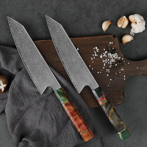 Couteau de chef Damas VG10, couteau de cuisine Damas avec boîte cadeau, manche en <span class=keywords><strong>bois</strong></span> stabilisé, couteaux de cuisine pour la maison, cadeau - Product Image 3
