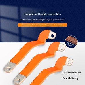 Barra de Cobre Personalizable con Conexión Suave y Lámina de Cobre para Baterías de Vehículos de Nueva Energía, China Continental - Product Image 2