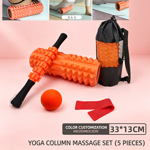 Juego de Rodillos de Espuma para Yoga 6 en 1, Estilo Clásico, con Banda de Resistencia, Palo de Masaje y Pelota, Hecho de Material EVA Ecológico y Duradero, Venta al Por Mayor - Product Image 5