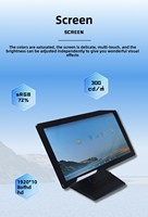 Tablette Android/Windows avec écran tactile LCD de 12/14 pouces avec station d'accueil pour utilisation industrielle sur ordinateur de bureau
