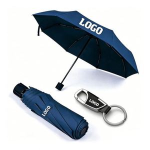 Custom Printed Logo <b>Umbrella</b> Wholesale for Business Event Promotional Gift <b>Windproof</b> Portable Fast <b>Umbrellas</b> - Product Image 1