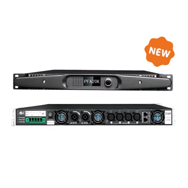 Professional 4 Channel Power Amplifier 1350W Class D Digital Audio Amplifier 1U Rack Mount for KTV Club Concert Sound System