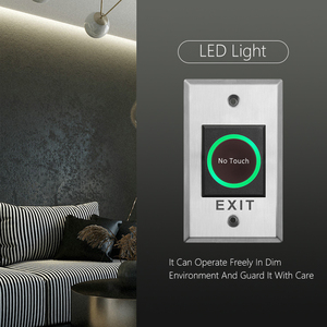 Nút Dừng Khẩn Cấp Nút Nhấn Thang Máy Dừng Khẩn Cấp Không Chạm Công Tắc Đèn Led Nhà Thông Minh - Product Image 5