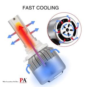 Ampoule de phare LED COB PA C6 50W H1/H3/H4/H7/H11/9005/9006/9012 12V/24V 6000K 3000 Lumens Nouveau 360 Lumineux Durable Certifié CE - Product Image 3