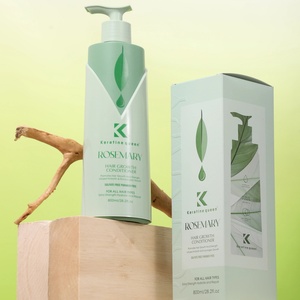 Après-shampoing végétalien bio à l'huile de romarin, sans sulfate, avec biotine et collagène, à la menthe et au romarin - Product Image 5