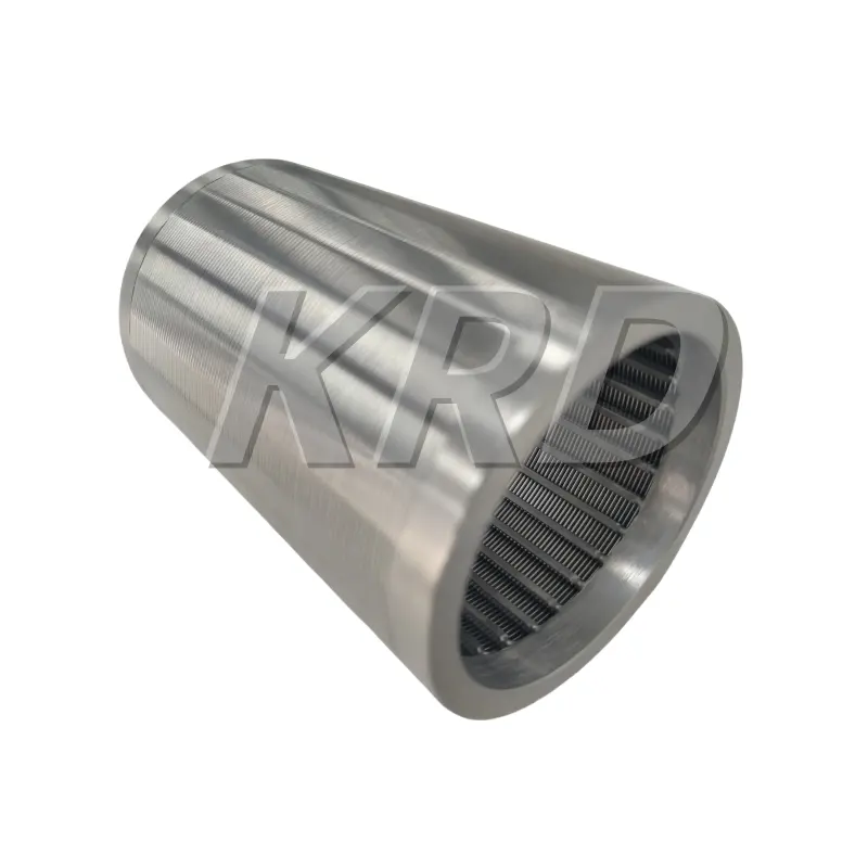 Supply Stainless Steel 316L wedge wire Pipe filter element Screen Mesh Filter For Oil Filtration