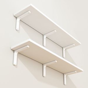 GQK GW2572907 Stainless Steel & Density Board Wall-Mounted Storage Rack Partition Wallboard <b>Shelf</b> with Easy Installation - Product Image 2
