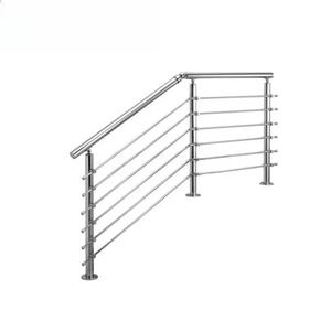 Barandilla de Acero Inoxidable 304 para <span class=keywords><strong>Escaleras</strong></span>, Diseños de Barandas Metálicas de Varilla Sólida para Terrazas y Decks - Product Image 2