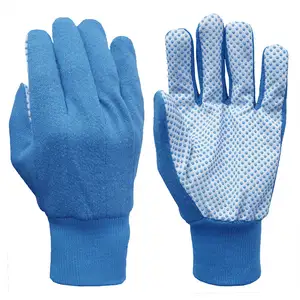 Factory Supplier PVC Dots Palm Comfort Stretchy Fit PU Coated Glove Clean room Gloves