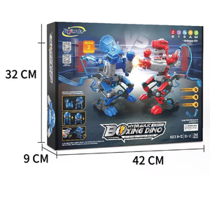 Jouets éducatifs pour enfants, blocs de construction DIY, <span class=keywords><strong>robot</strong></span> hydraulique intelligent, jeu interactif parent-enfant, dinosaure, jeu de <span class=keywords><strong>boxe</strong></span>, jouets de combat - Product Image 5