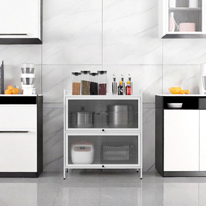 Metallo mobili da <span class=keywords><strong>cucina</strong></span> <span class=keywords><strong>3</strong></span> livelli piccolo armadio da <span class=keywords><strong>cucina</strong></span> per lo stoccaggio <span class=keywords><strong>cucina</strong></span> rack di stoccaggio - Product Image 1