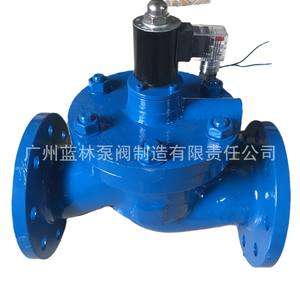 Vannes solénoïdes à bride en acier inoxydable ZBSF-65 ZBSF-80 ZBSF-100 ZBSF-125 ZBSF-150, commande manuelle et pneumatique pour l'eau - Product Image 3