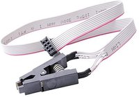 Adaptador de Clips de Prueba para Chips Flash RUIST SOP8 SOIC8, Programador para BIOS 24C/W25Q SPI DIP8 Multiusos