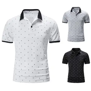 NO MOQ cheap dexigner plain golf fitted dark gray breathable men xxl polo t shirts custom print logo polo shirts for men