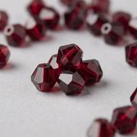 Andere 4mm Facettierte Polierte Doppelspitzige Lose Perlen Schmuckherstellung Stickerei DIY Handwerk Hochzeitskleid Umweltfreundlich Langlebig