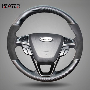 <span class=keywords><strong>Funda</strong></span> de Cuero Deportiva para <span class=keywords><strong>Volante</strong></span> de 4 Radios para <span class=keywords><strong>Ford</strong></span> <span class=keywords><strong>Mondeo</strong></span> Fusion Edge 2013-2019 - Product Image 5