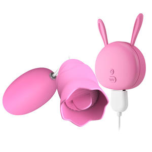 Vente en gros de vibromasseur clitoridien Vibration clitoridienne Plug Anal Vibromasseur Rose Lady Tongue Lick Vibromasseur Masturateurs féminins Sex Toys Oeuf - Product Image 2