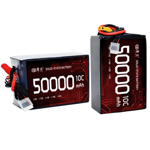 แบตเตอรี่ลิเทียมโพลิเมอร์6S12S14S18S24S แบบ50Ah 338wh/kg สำหรับโดรน - Product Image 6