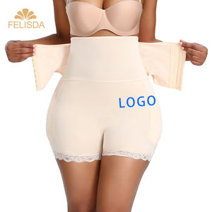 Gaine de Fausse Fausse Fesses pour Contrôle du Ventre pour Femmes Culotte Rembourrée Corrective Taille Haute Body Shapewear - Product Image 1