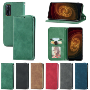 Funda de teléfono de negocios con tapa de cuero para <span class=keywords><strong>ZTE</strong></span> Axon 20 5G, billetera con tarjetero - Product Image 6