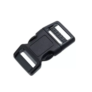 AT505-034-NLFM Boucle à dégagement latéral réglable, curseur carré en plastique coloré, nouvelle boucle de sécurité en plastique pour bagages et sacs à dos - Product Image 1