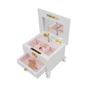 Joyero musical personalizado con manivela con características de bailarina, potencia de juego mecánico y <span class=keywords><strong>canciones</strong></span> personalizadas - Product Image 4