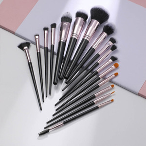 Ensemble de pinceaux de <span class=keywords><strong>maquillage</strong></span> professionnel personnalisé avec logo, 16 pièces, noir, <span class=keywords><strong>marque</strong></span> privée, ensembles de cosmétiques complets, <span class=keywords><strong>maquillage</strong></span> complet - Product Image 5