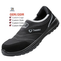 Chaussures de sécurité pour hommes, antistatiques, résistantes à l'usure, anti-écrasement, anti-perforation, respirantes, à semelle solide, légères