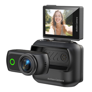 Caméra d'action miniature portable 1080P avec écran rabattable de 2 pouces, caméra sportive détachable magnétique, caméra miniature pour vlog, caméscope numérique Wifi - Product Image 2