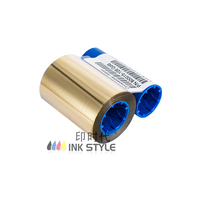 Pita Printer Kompatibel Zebra 800015-106 Warna Emas Metalik 1000 Cetakan
