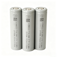100% Original Ampace 21700 JP40 3.7V 4000mah Sel Baterai Lithium Ultra-Rendah Resistansi Internal <3mΩ 35C