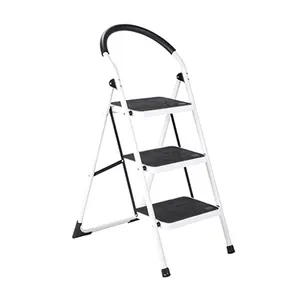 Ladder Opvouwbare Cotterman Huis Gebruik Purpose Stalen Opstapladder Stalen Loft Vouwladder Voor Huishouden