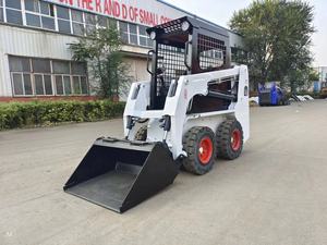 MINGKO pemuat kemudi selip Mini, traktor penggerak empat roda kecil 2023 - Product Image 6