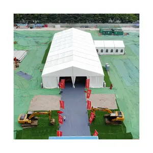 خيمة صناعية مقاومة للماء الأعلى مبيعًا خيمة صناعية كبيرة للمخزن خيم صناعية متينة