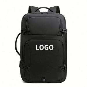 Sac de voyage extérieur personnalisé de haute qualité, sac à dos pour ordinateur portable de bureau, sac à dos de loisirs imperméable avec USB - Product Image 1