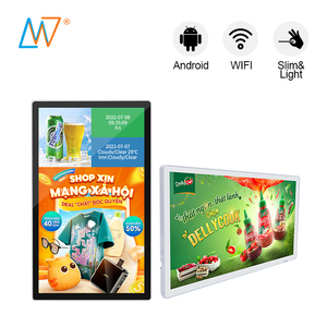 Ultra <span class=keywords><strong>Slim</strong></span> Wifi Android Wall Mount Điện dung màn hình cảm ứng <span class=keywords><strong>LCD</strong></span> hiển thị 23 24 27 32 43 inch cảm ứng màn hình Màn hình - Product Image 1