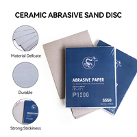 Su Geçirmez Seramik Alümina Aşındırıcı Disk Levha Yüksek Sertlik 1mm Kalınlık OEM Mevcut Hassas Makine Parçaları Parlatma