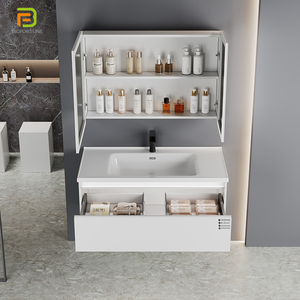 Vente en gros d'usine Meuble-lavabo en acier inoxydable étanche à l'eau Meuble-lavabo mural Ensemble <span class=keywords><strong>de</strong></span> meuble <span class=keywords><strong>de</strong></span> <span class=keywords><strong>salle</strong></span> <span class=keywords><strong>de</strong></span> <span class=keywords><strong>bain</strong></span> - Product Image 3