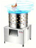 Nettoyeur de plumes pour volailles Type-50/55/60, mini machine à enlever les plumes de poulet, machine à plumer les volailles, technologie allemande