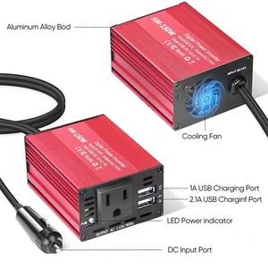 <strong>Inverter</strong> <strong>12V</strong> To 110V Car <strong>Inverter</strong> 150W Power Converter US Plug Car Charger Adapter Car AC Power <strong>Inverters</strong> For Vehicles OEM/ODM - Product Image 4