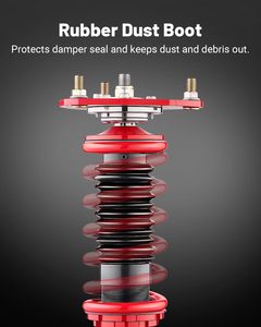 Amortiguadores GO Racing Compatibles con Scion <span class=keywords><strong>TC</strong></span> 2011-2016 AGT20 para Toyota Zelas 2011-2016, Kit de Reducción de Altura Ajustable - Product Image 4