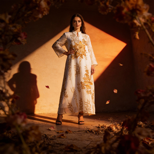 Robe Abaya en Polyester Brodé de Luxe Premium pour Femmes Musulmanes, Fournisseur en Gros de Vêtements Modestes Personnalisés - Product Image 3