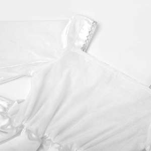 Costume <span class=keywords><strong>d</strong></span>'<span class=keywords><strong>Ange</strong></span> pour Fille, Robe Blanche Fantaisie de Princesse en Tulle, avec Ailes <span class=keywords><strong>et</strong></span> Halo, pour Fête <span class=keywords><strong>d</strong></span>'Halloween - Product Image 2